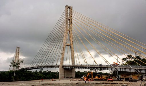 Apoyos de Neopreno para el Puente Aguarico en Sucumbios