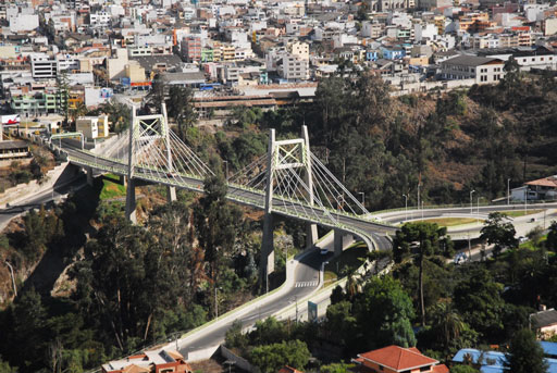 Apoyos de Neopreno para el puente Juan León Mera en Ambato