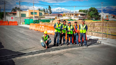Juntas de dilatación para paso superior 6 Ruta Viva en Quito