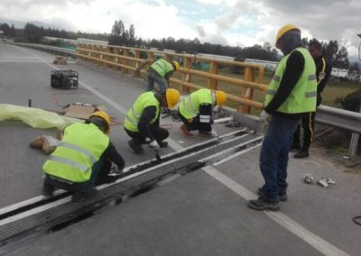 Juntas de dilatación para el Puente Ferrocarril en Medellin